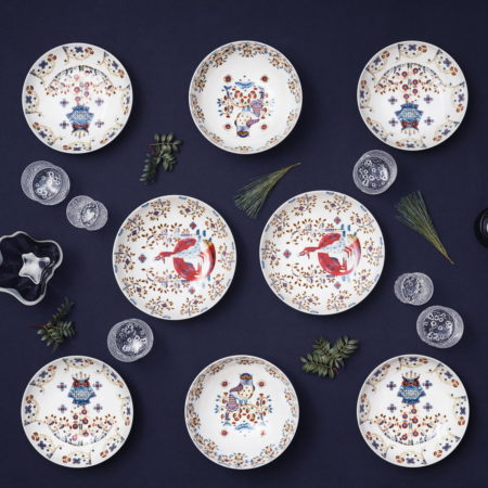 IITTALA TAIKA WIT BORD 22CM - Afbeelding 3