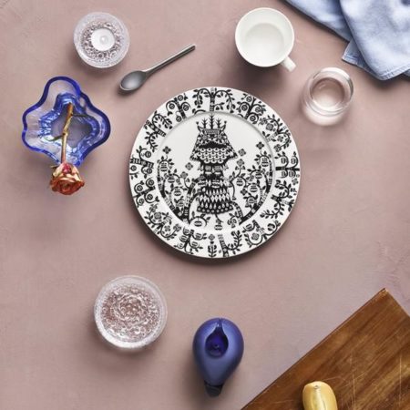 IITTALA TAIKA ZWART BORD 27CM - Afbeelding 2