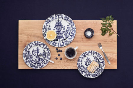 IITTALA TAIKA ZWART BORD 27CM - Afbeelding 4