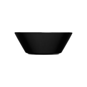 IITTALA TEEMA ZWART SCHAAL/DIEP BORD 15 CM