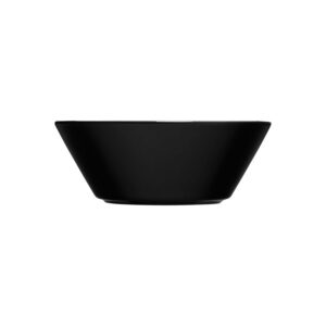 IITTALA TEEMA ZWART SCHAAL/DIEP BORD 15 CM