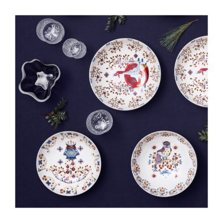 IITTALA TAIKA WIT SCHAAL / DIEP BORD 22CM - Afbeelding 3