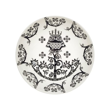 IITTALA TAIKA ZWART SCHAAL / DIEP BORD 20CM