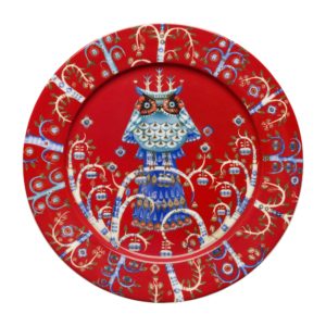 IITTALA TAIKA ROOD BORD 27CM