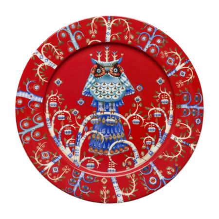 IITTALA TAIKA ROOD BORD 27CM