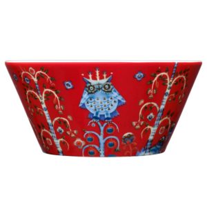 IITTALA TAIKA ROOD SCHAAL 0,6L