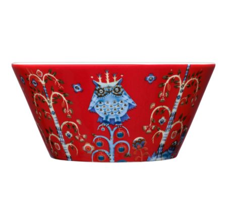 IITTALA TAIKA ROOD SCHAAL 0,6L