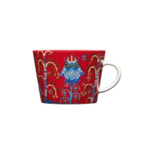 IITTALA TAIKA ROOD KOFFIE / CAPPUCCINO KOP 0,2L
