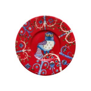 IITTALA TAIKA ROOD KOFFIE / CAPPUCCINO SCHOTEL 15CM