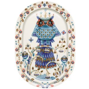 IITTALA TAIKA WIT SERVEERBORD OVAAL 41CM