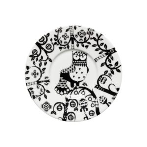 IITTALA TAIKA ZWART KOFFIE / CAPPUCCINO SCHOTEL 15CM