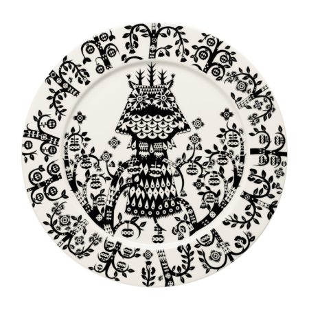 IITTALA TAIKA ZWART BORD 27CM