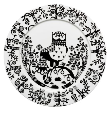 IITTALA TAIKA ZWART BORD 30CM