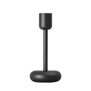 IITTALA NAPPULA DONKERGRIJS KANDELAAR 183 MM
