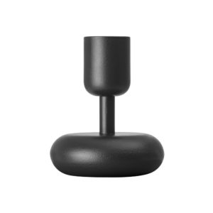 IITTALA NAPPULA DONKERGRIJS KANDELAAR 107 MM