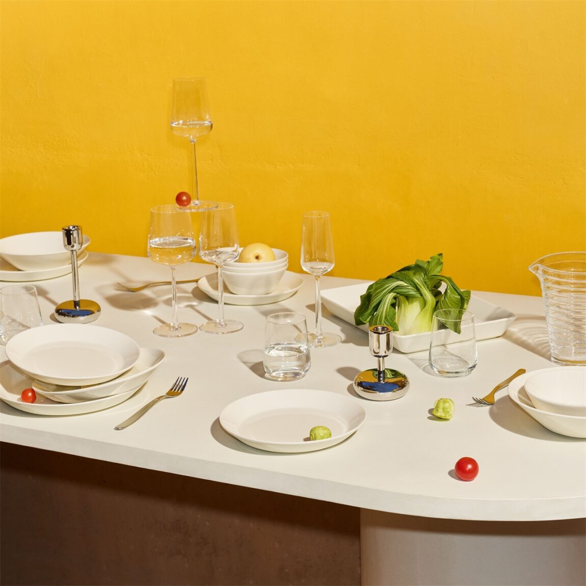 IITTALA TEEMA WIT SCHAAL 16X16 CM - Afbeelding 3