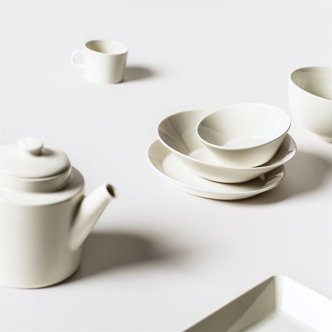 IITTALA TEEMA WIT THEEPOT 1,0 L - Afbeelding 2