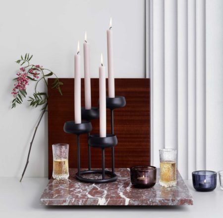 IITTALA NAPPULA CANDELABRA DONKERGRIJS 251X263 MM - Afbeelding 5