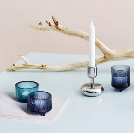 IITTALA NAPPULA STAAL KANDELAAR 107 MM - Afbeelding 2