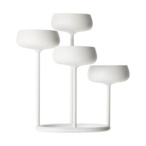 IITTALA NAPPULA CANDELABRA WIT 251X263 MM