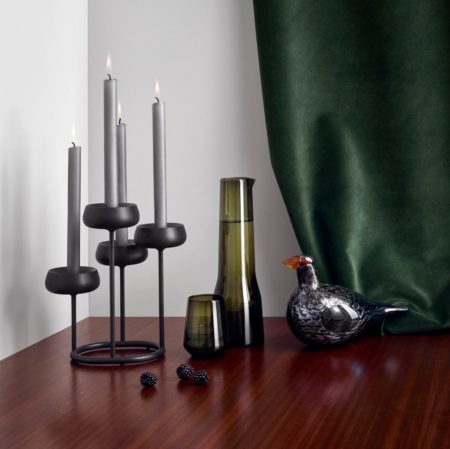 IITTALA NAPPULA CANDELABRA DONKERGRIJS 251X263 MM - Afbeelding 3