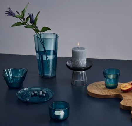 IITTALA VALKEA SFEERLICHT TURQUOISE - Afbeelding 4