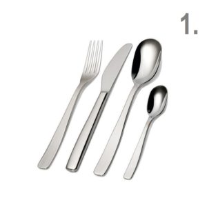 ALESSI KNIFEFORKSPOON BESTEKSET 24-DELIG