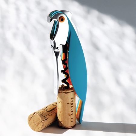ALESSI PARROT KURKENTREKKER BLAUW - Afbeelding 2