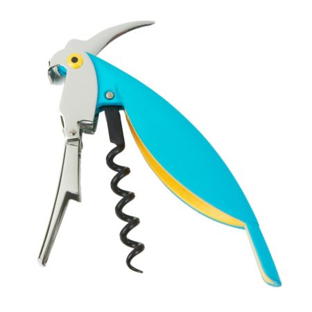 ALESSI PARROT KURKENTREKKER BLAUW - Afbeelding 3