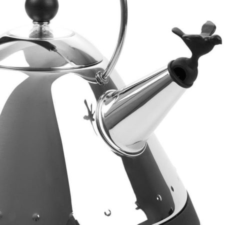 ALESSI BIRD WATERKOKER ZWART - Afbeelding 2