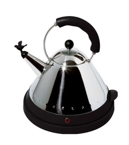 ALESSI BIRD WATERKOKER ZWART
