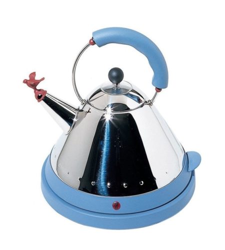 ALESSI BIRD WATERKOKER BLAUW