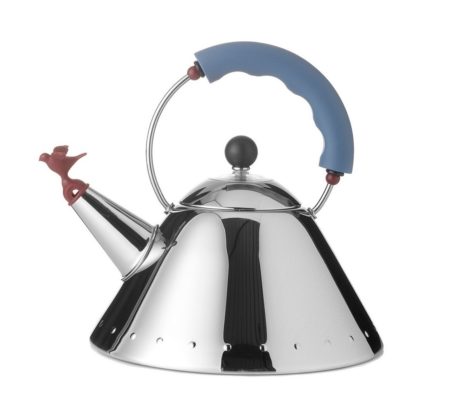 ALESSI BIRD FLUITKETEL BLAUW