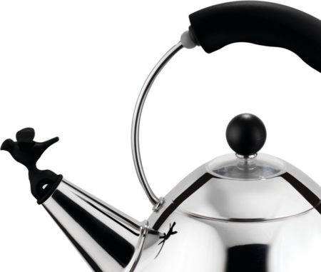 ALESSI BIRD WATERKOKER ZWART - Afbeelding 3