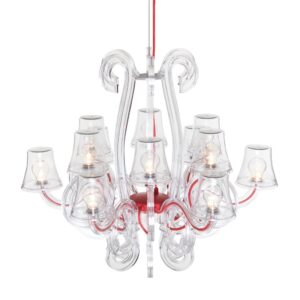 FATBOY ROCKCOCO KROONLUCHTER TRANSPARANT