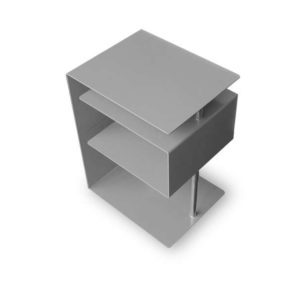 RADIUS BIJZETTAFEL X-CENTRIC ZILVERGRIJS