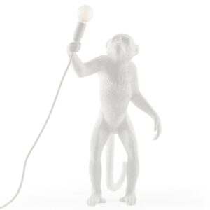 SELETTI MONKEY LAMP STANDING TAFELLAMP WIT