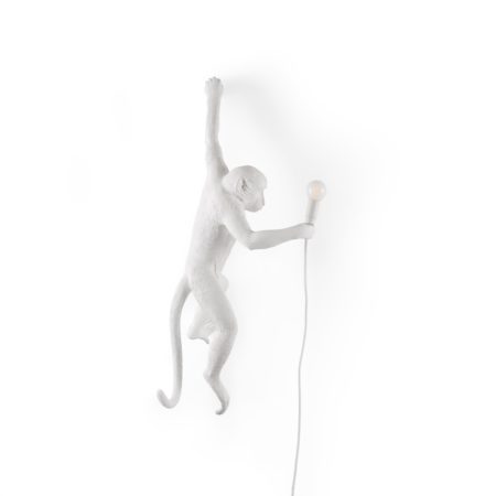 SELETTI MONKEY LAMP HANGING WANDLAMP WIT - Afbeelding 4