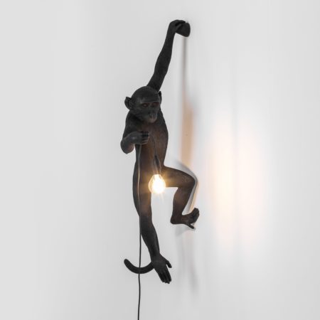 SELETTI MONKEY LAMP OUTDOOR HANGING WANDLAMP ZWART - Afbeelding 5