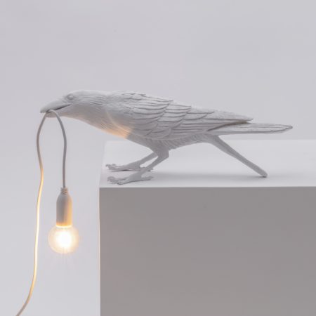 SELETTI BIRD LAMP WIT - Afbeelding 6