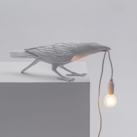 SELETTI BIRD LAMP WIT - Afbeelding 7