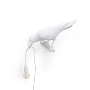 SELETTI BIRD WANDLAMP WIT