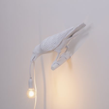 SELETTI BIRD WANDLAMP WIT - Afbeelding 5