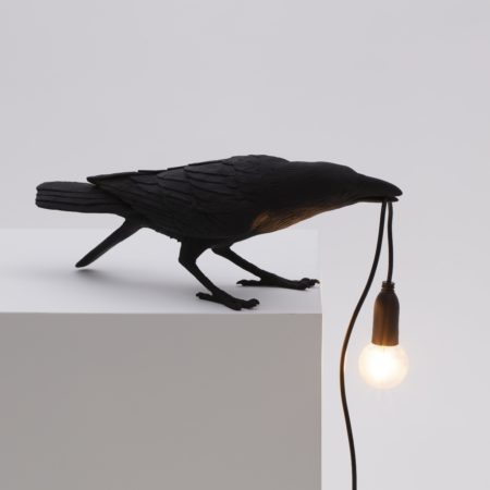 SELETTI BIRD LAMP ZWART - Afbeelding 6
