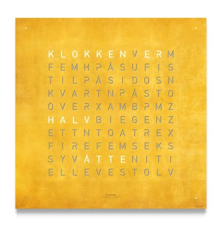 QLOCKTWO CREATOR’S EDITION GOLD