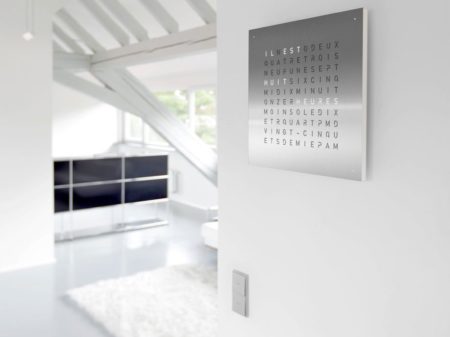 QLOCKTWO STAAL RVS - Afbeelding 2
