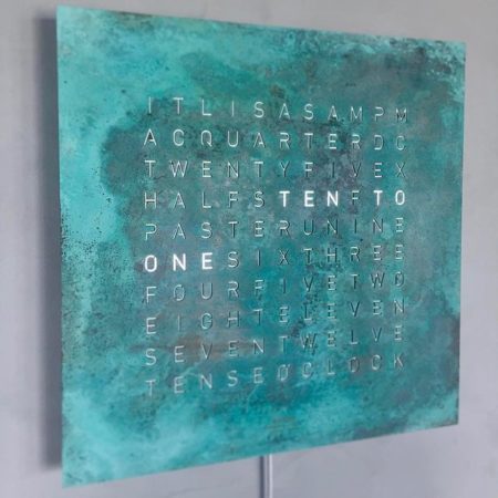 QLOCKTWO CREATOR’S EDITION VINTAGE COPPER - Afbeelding 5