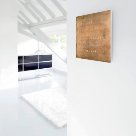 QLOCKTWO CREATOR'S EDITION SILVER & GOLD - Afbeelding 3