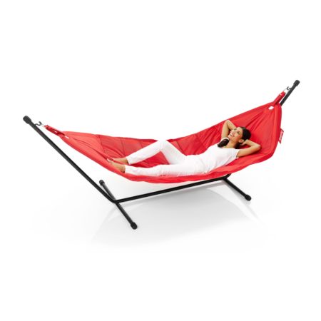 FATBOY HEADDEMOCK – HANGMAT MET STANDAARD ROOD - Afbeelding 2