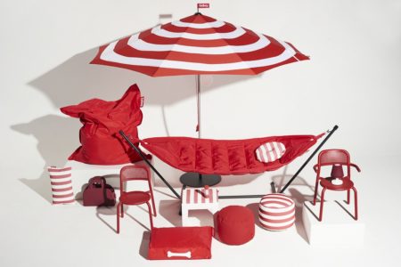FATBOY HEADDEMOCK – HANGMAT MET STANDAARD ROOD - Afbeelding 3